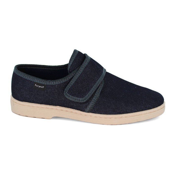 Chaussures Velcro confort homme FARGEOT Vertou