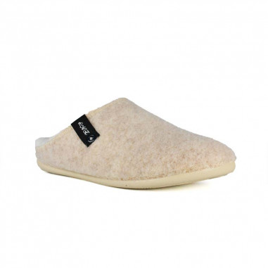 chaussons mule femme fourrés la maison de l'espadrille l6037