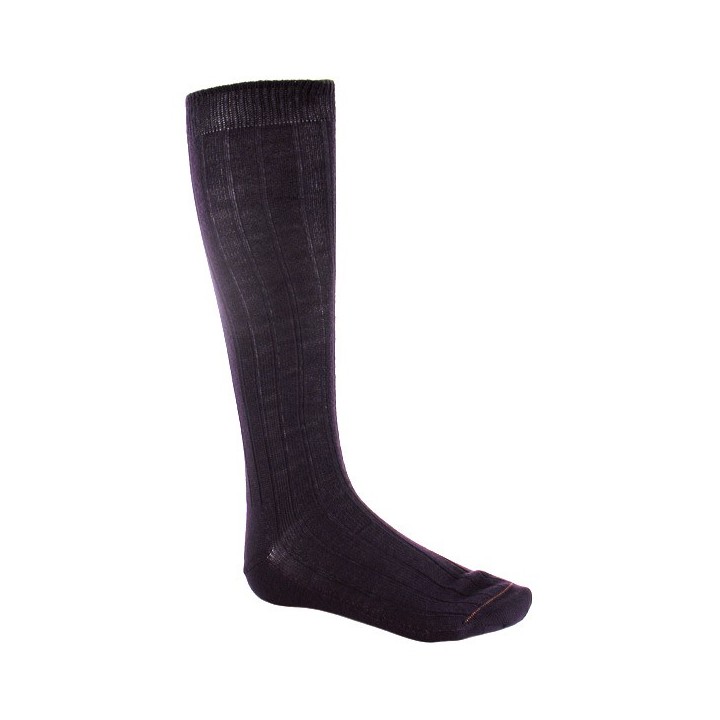 Chaussettes hautes homme 100 % Laine