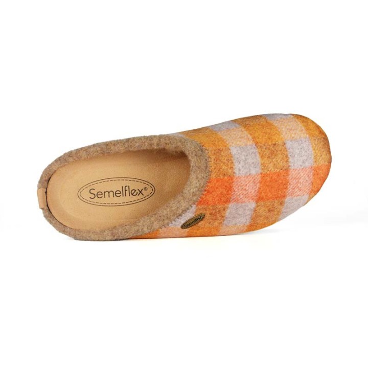 Chaussons mules pour femme SEMELFLEX Aussois