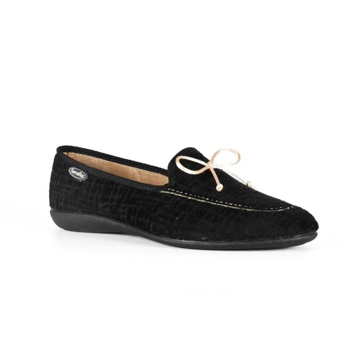 chaussons mocassins femme semelflex Amethyste 2