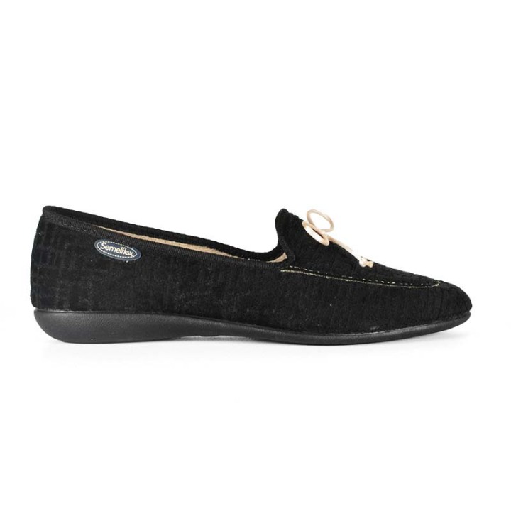 chaussons mocassins femme semelflex Amethyste 2
