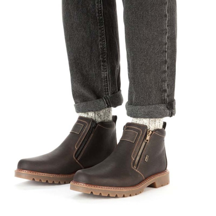 boots homme confortables Rieker 39871