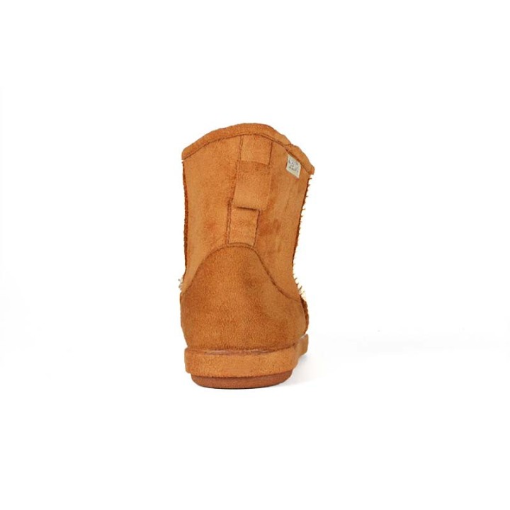 chaussons montants femme fourrés La maison de l'espadrille 6027