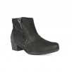 bottines femme noires pieds larges Solidus Kerry 35011