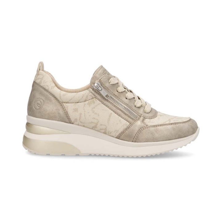 Baskets femme confortables remonte D2401