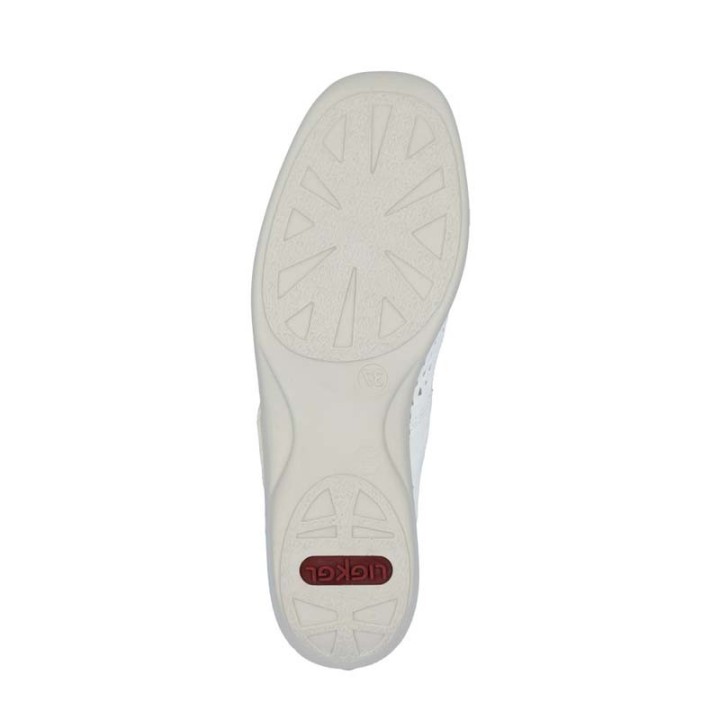 ballerine femme à velcro confortable RIEKER Maya 41399