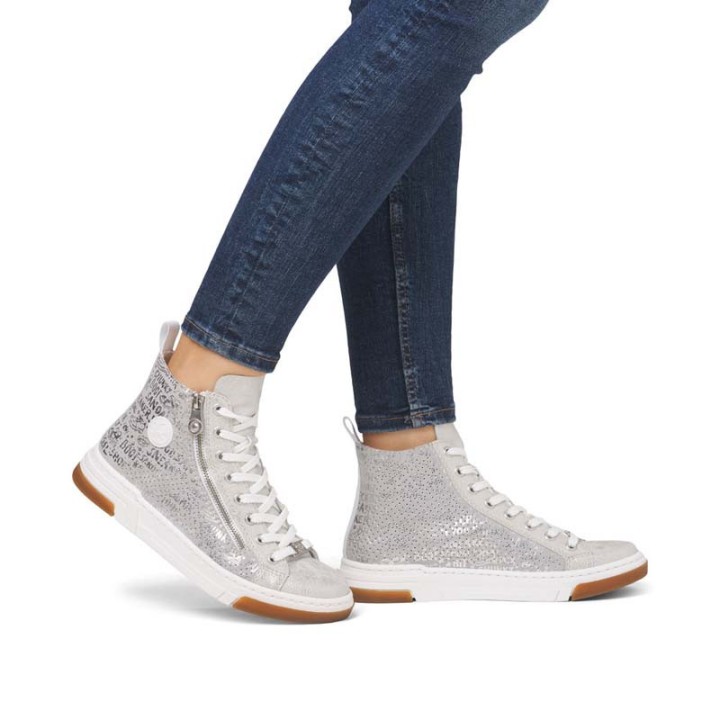 basket haute femme confortable rieker Aleria N3945