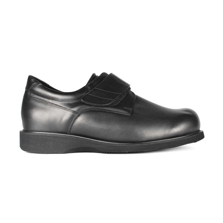 chaussures velcro pieds très larges homme Podoline Anzio