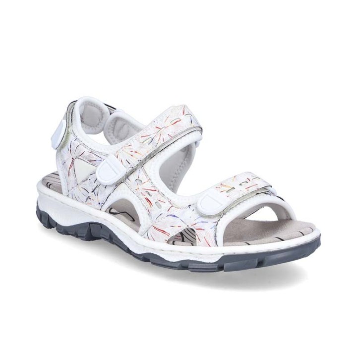 sandales de marche femme  confortable Rieker Baku 68872