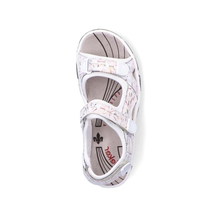 sandales de marche femme  confortable Rieker Baku 68872