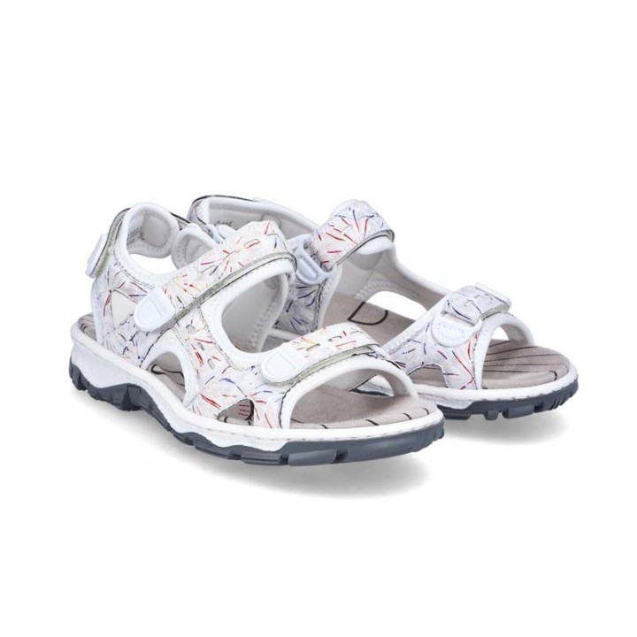 sandales de marche femme  confortable Rieker Baku 68872
