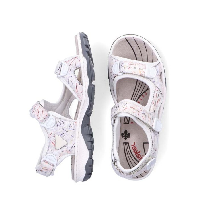 sandales de marche femme  confortable Rieker Baku 68872