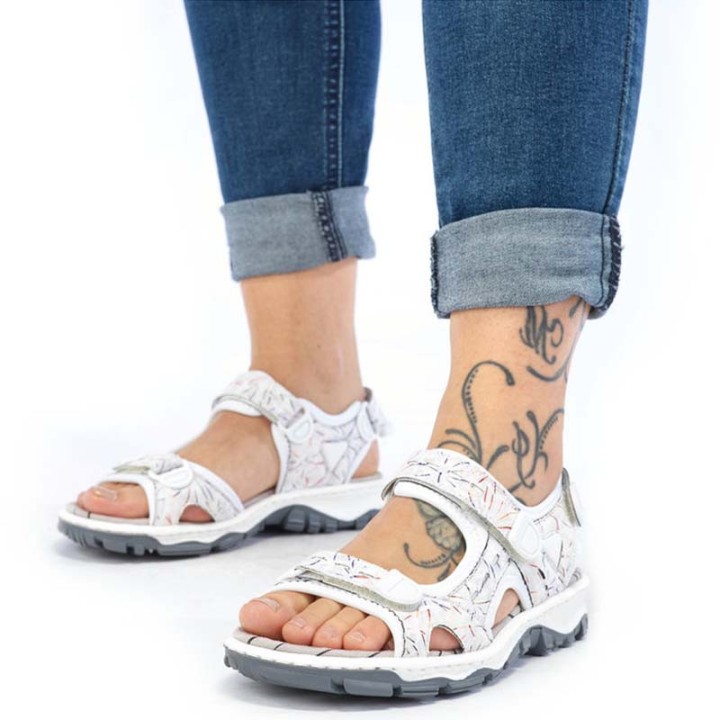 sandales de marche femme  confortable Rieker Baku 68872
