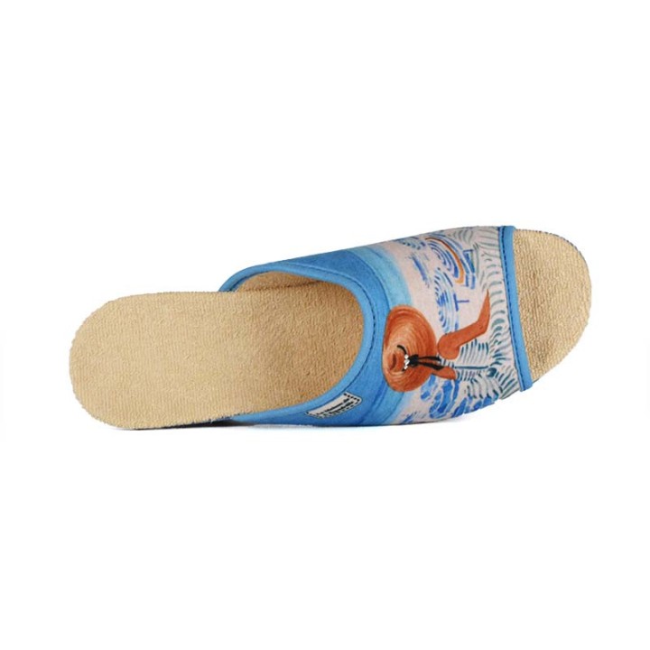 chaussons mules femme la maison de l'espadrille 2057