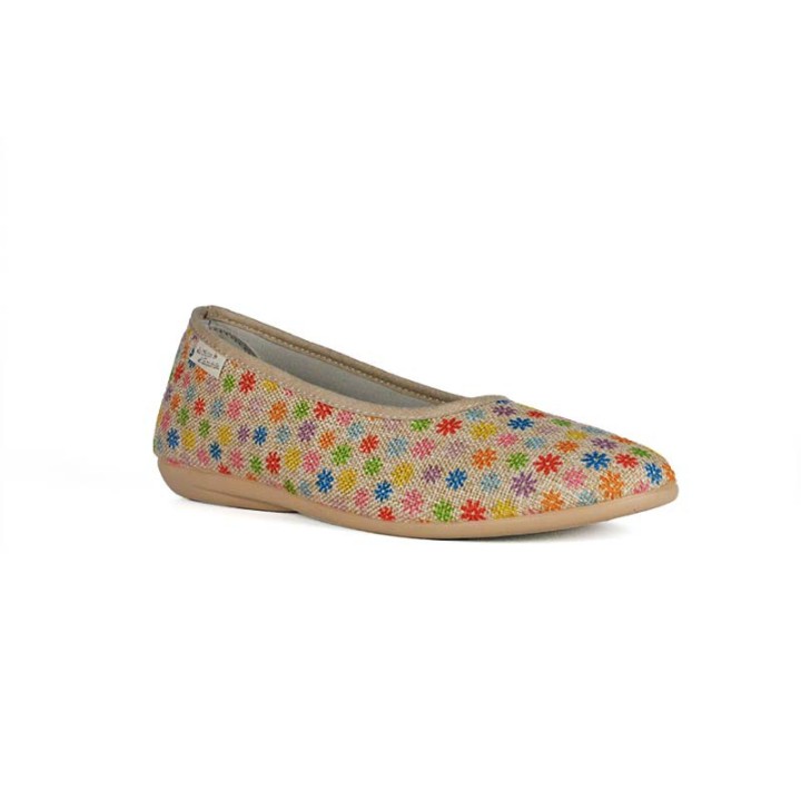 chaussons ballerines femme la maison de l'espadrille 2081