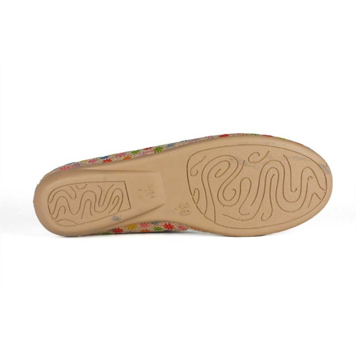 chaussons ballerines femme la maison de l'espadrille 2081