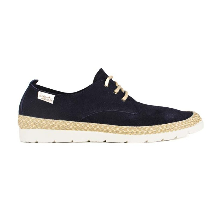 espadrille à lacets confortable homme la maison de l'espadrille 2621