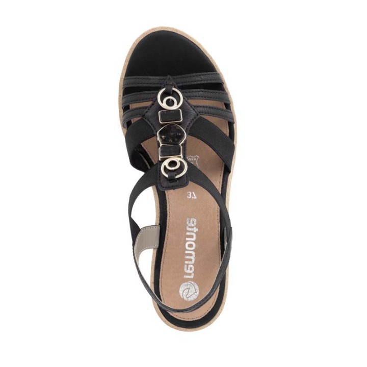 Sandales compensées femme REMONTE R6264
