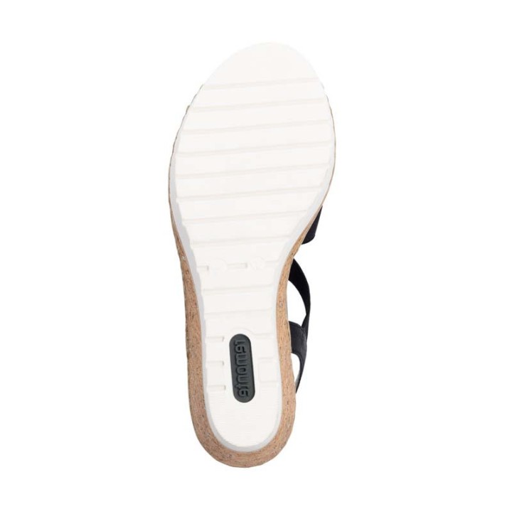 Sandales compensées femme REMONTE R6264