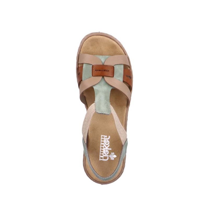 sandales femme confortable Rieker Dollaro 65918