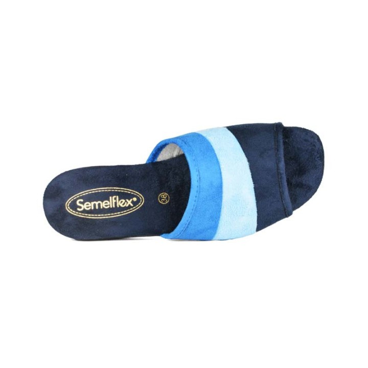 chaussons mules femme semelflex Idyle