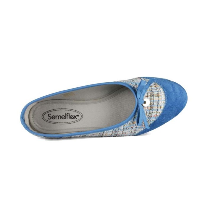 chaussons ballerine femme semelflex Zina