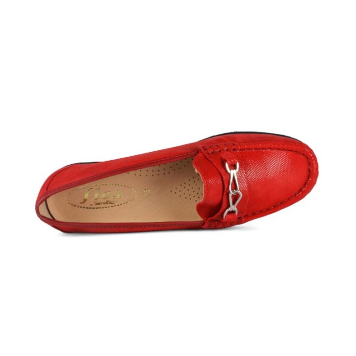 mocassins en cuir confortable Semelflex Mado