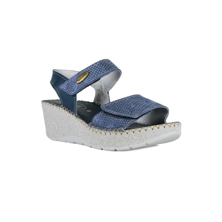 sandales femme talon compensé confortable Semelflex Hana
