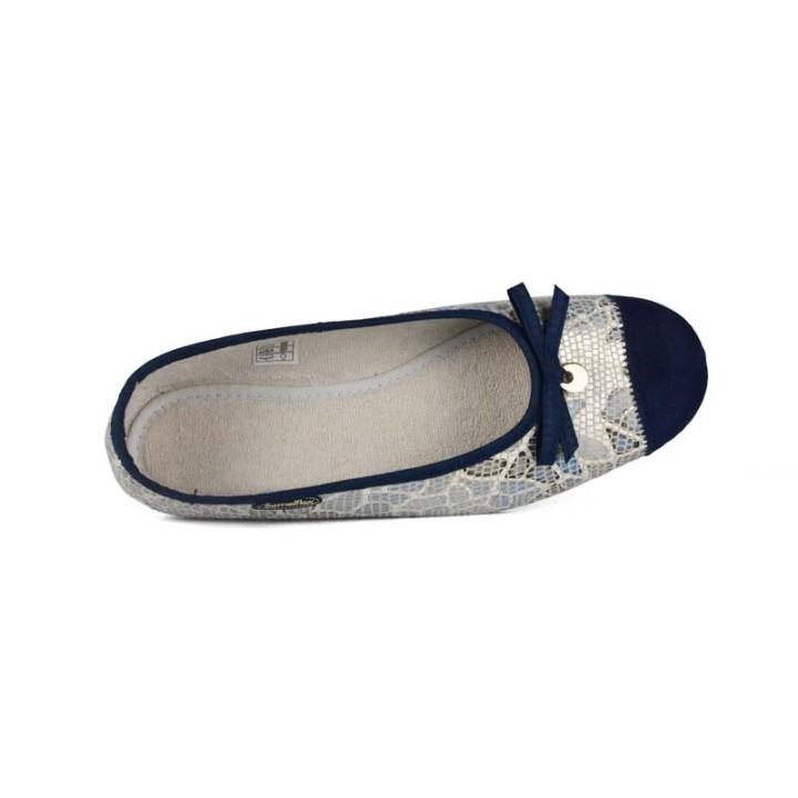 chausson ballerine doré semelflex Dory