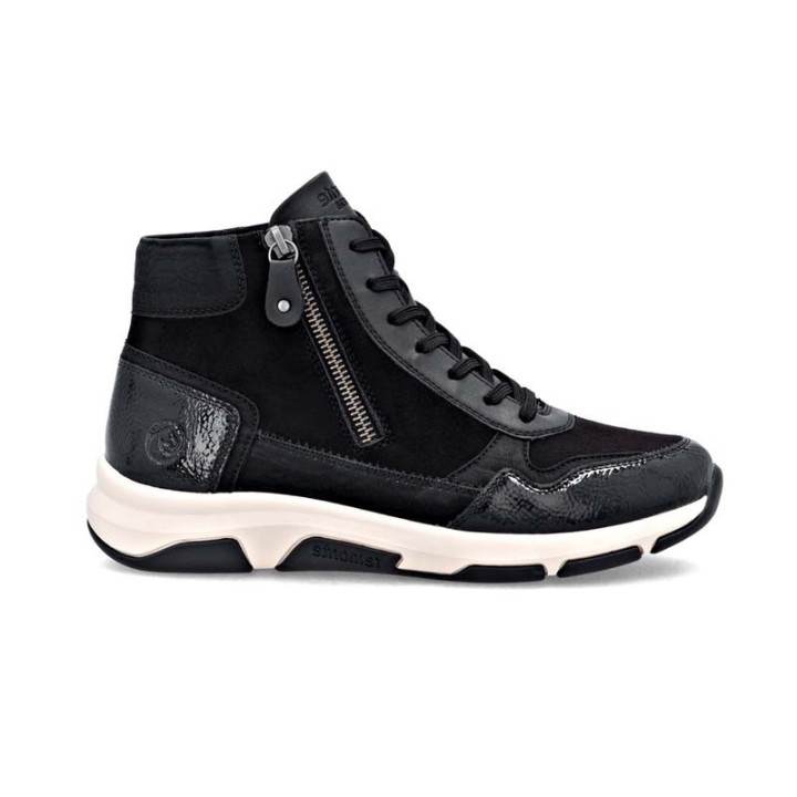 basket haute femme confortable Remonte D1S70