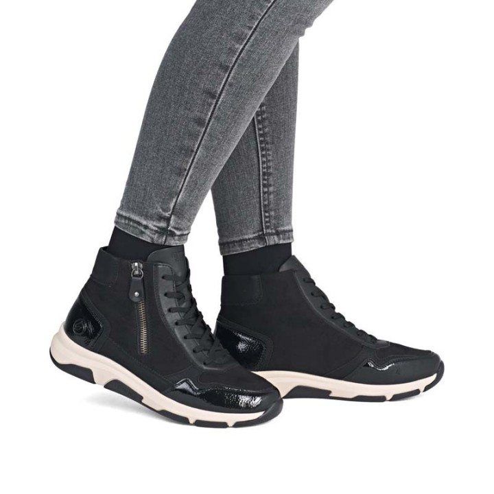basket haute femme confortable Remonte D1S70