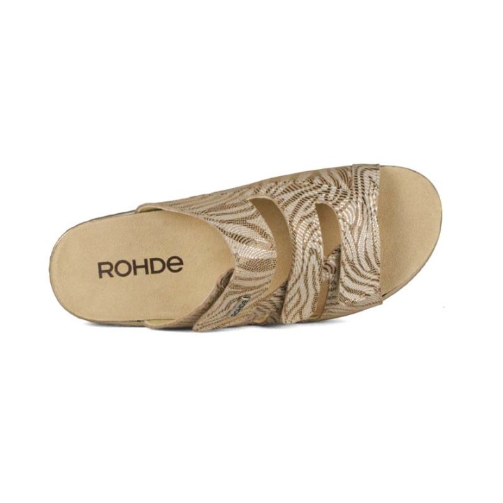 mule femme pieds larges confortable Rohde 5221