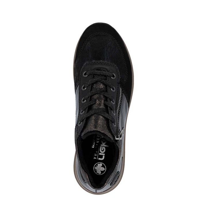 basket haute femme confortable noir Remonte N1407