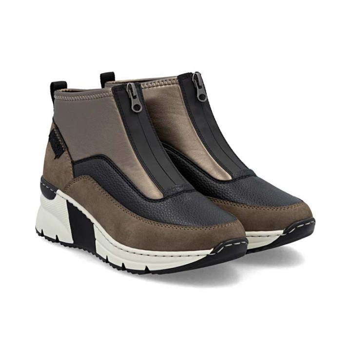 Baskets montantes femme RIEKER Wildebuk N6352