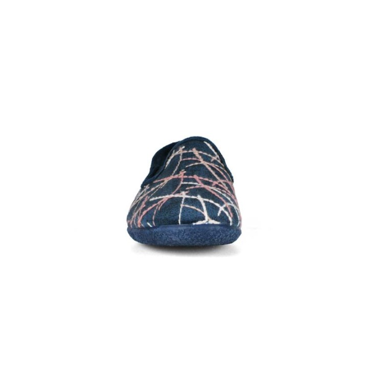 chaussons fermés femme Semelflex Violette 2