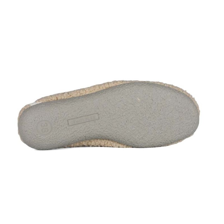 chaussons femme fermés fourrés pure laine Semelflex  Valérie