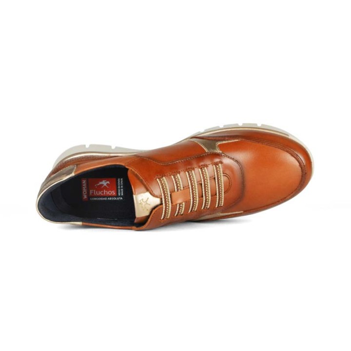 basket femme confortables pieds sensibles Fluchos Habana 2074
