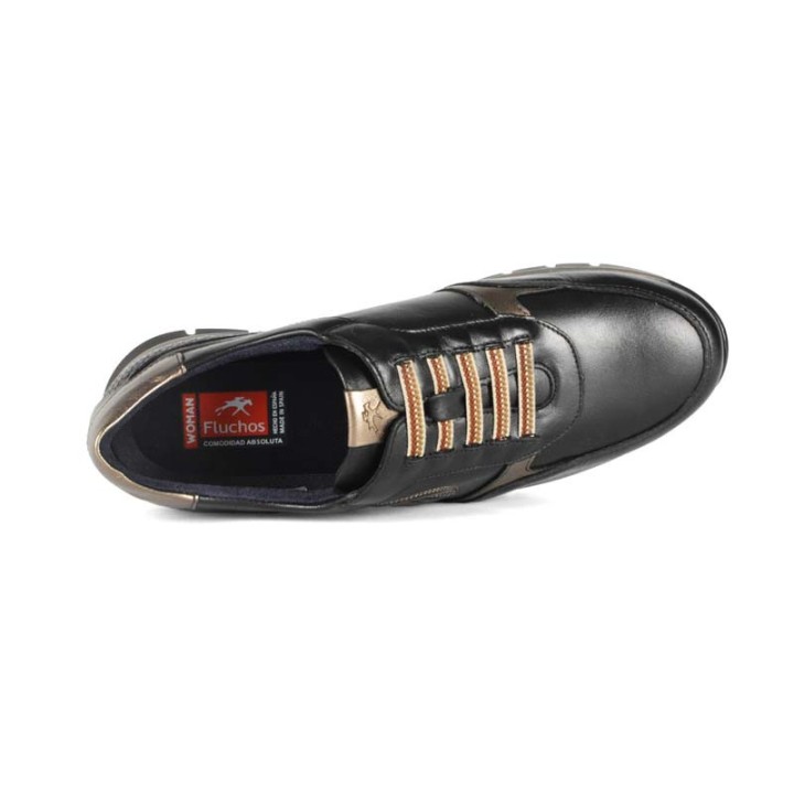 basket femme confortables pieds sensibles Fluchos Habana 2074
