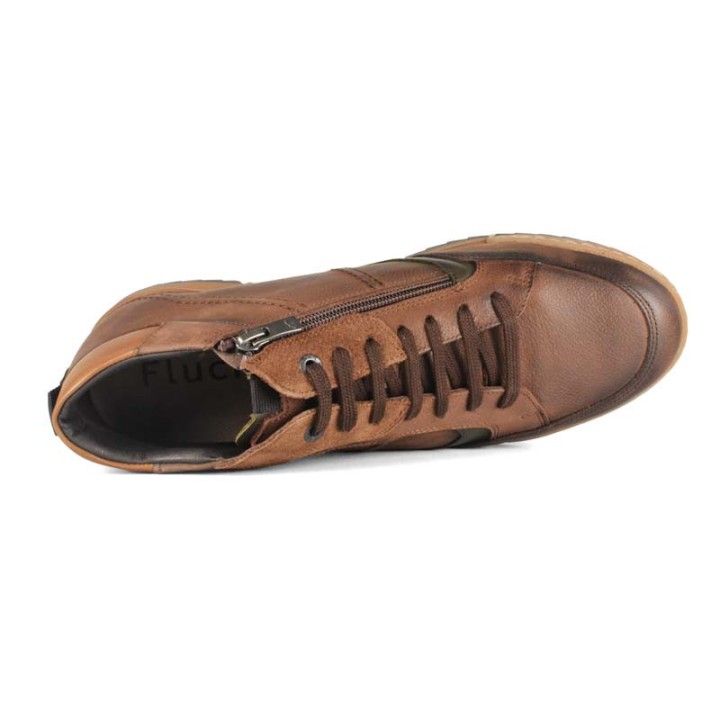 basket haute confortables pieds larges homme Fluchos Habana 2274