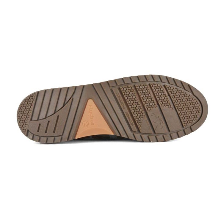 basket haute confortables pieds larges homme Fluchos Habana 2274