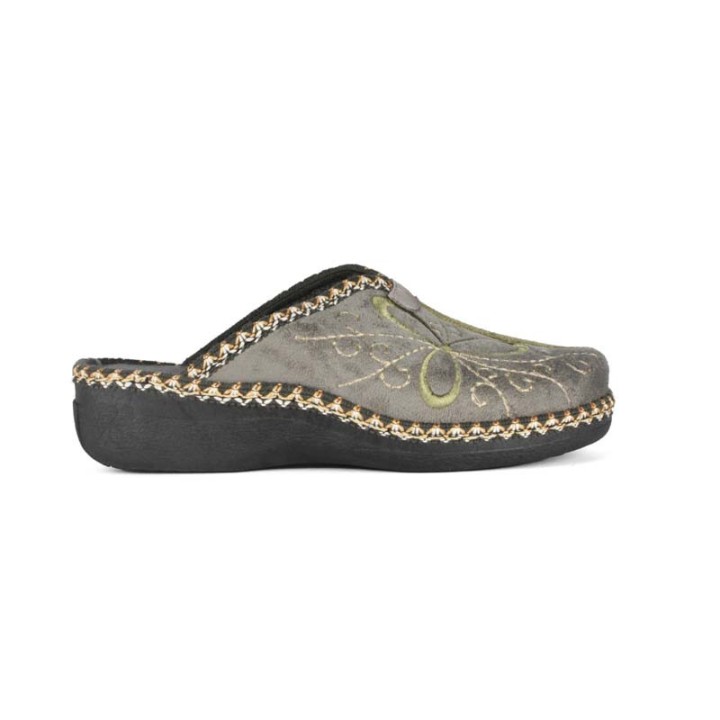 Chaussons mules femme La maison de l'Espadrille 4205