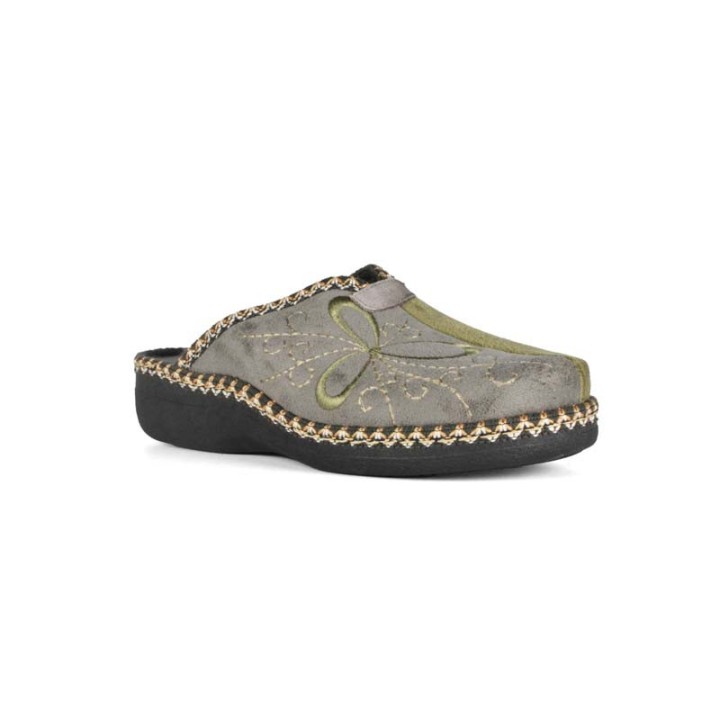 Chaussons mules femme La maison de l'Espadrille 4205
