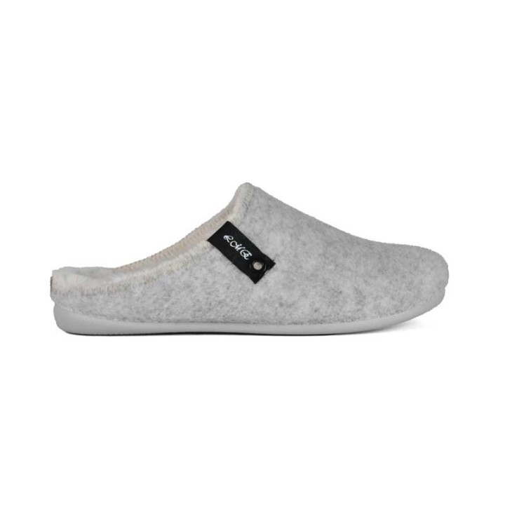 chaussons mule femme fourrés la maison de l'espadrille l6037