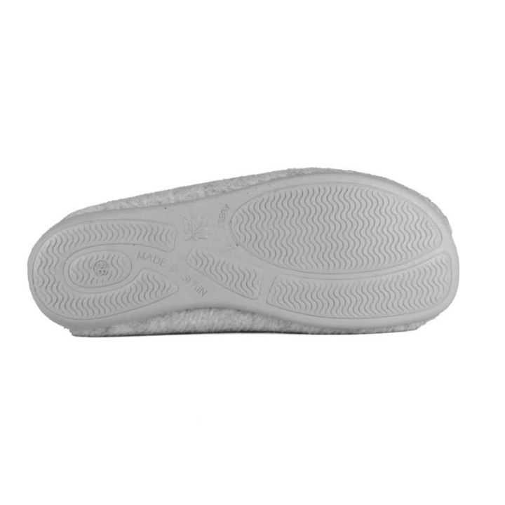 chaussons mule femme fourrés la maison de l'espadrille l6037