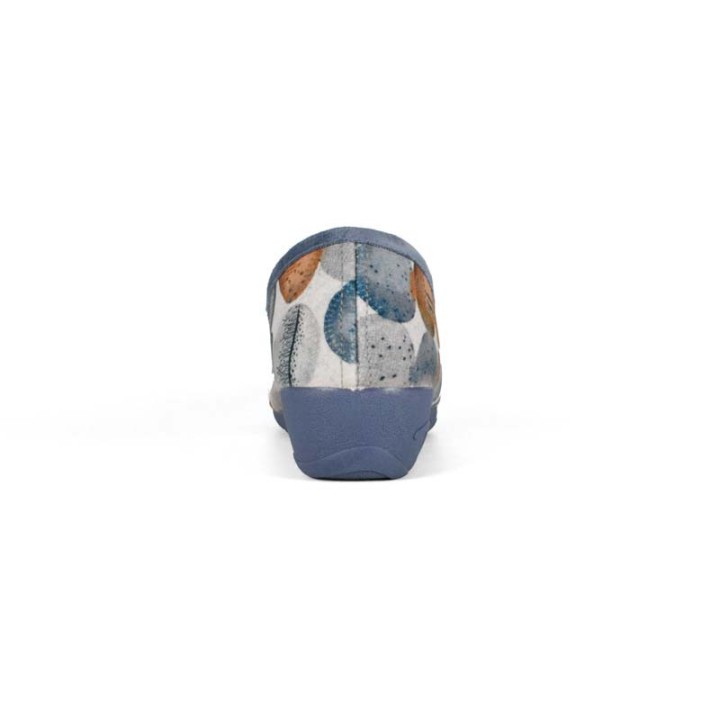 chaussons fermés femme la maison de l'espadrille 6159