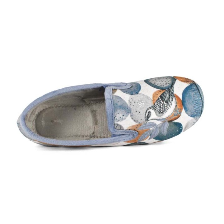 chaussons fermés femme la maison de l'espadrille 6159