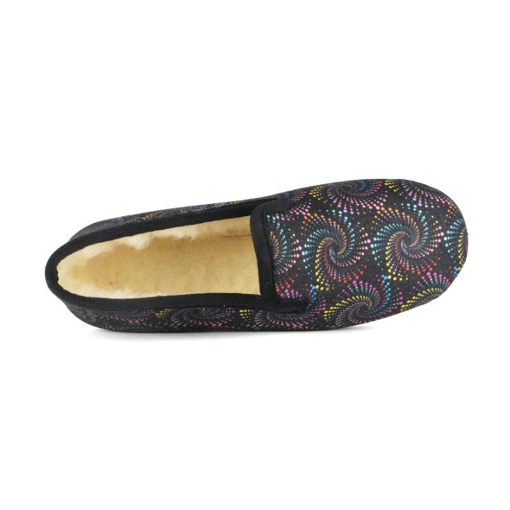 charentaises femme fourrées en laine de mouton La Maison de l'Espadrille 6213