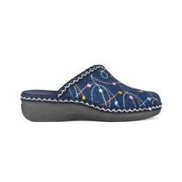 chaussons mule femme confortable Semelflex Albane