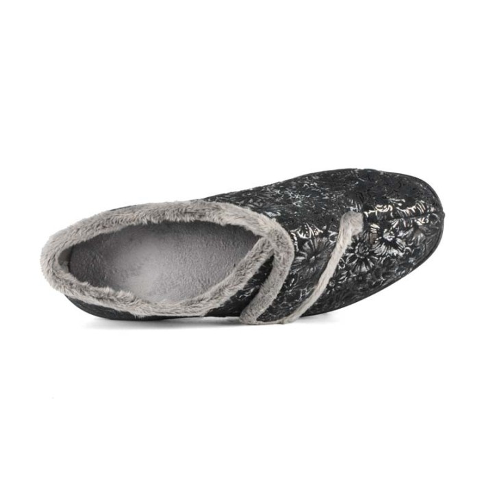 chaussons fermés femme pieds sensibles Fargeot Telega